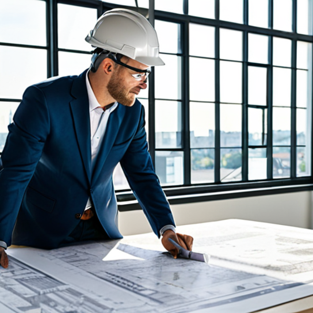 실내건축 디자인과 시공의 차이 - Modern Office Collaboration**
"A bright, modern office space. Two professionals, a female interior ...