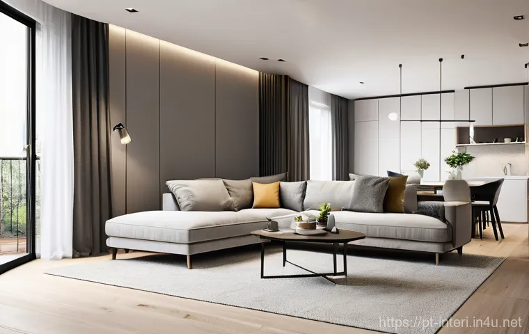 실내건축 실습 중 자주 실수하는 부분들 - Prompt 1: Intelligent Layout and Multifunctional Living Space**