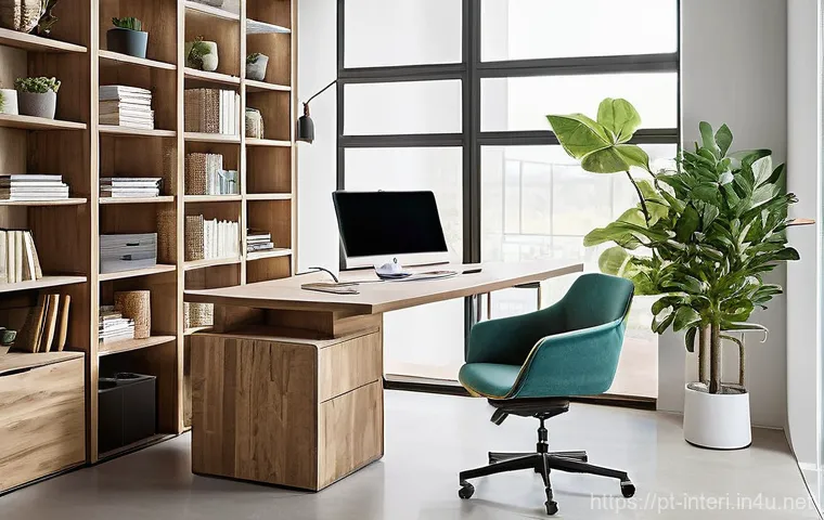 실내건축 실기 시험에서 평가 기준 이해 - **Ergonomic and Functional Modern Kitchen: Seamless Efficiency**
    A brightly lit, modern kitchen ...