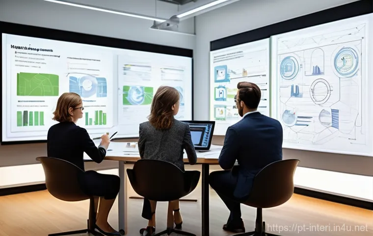 실내건축기사 자격증 갱신 주기와 절차 - **Prompt:** A confident female architect, approximately 35 years old, with a professional and approa...