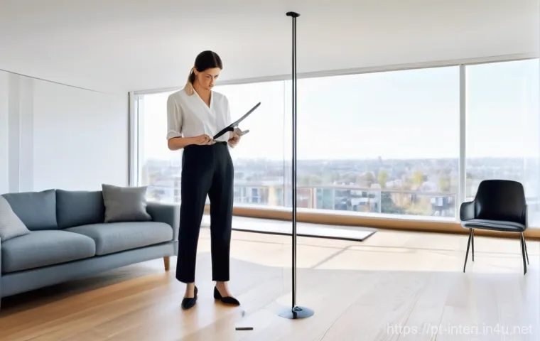 실내건축 실습에서 사용되는 주요 도구들 - Prompt 1: The Art of Precise Measurement and Initial Planning**