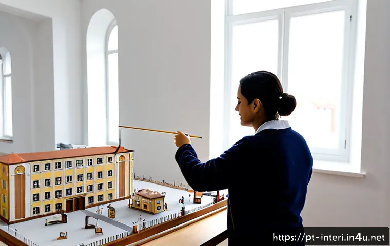 실내건축 실기 시험에서의 평가 항목 - Photorealistic interior architecture practical examination in a bright Portuguese design school stud...
